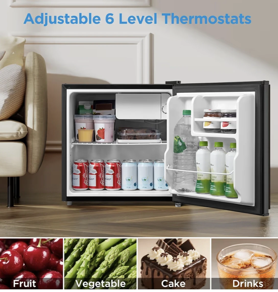 Midea Black Mini Fridge (180$ MSRP) - photo 4