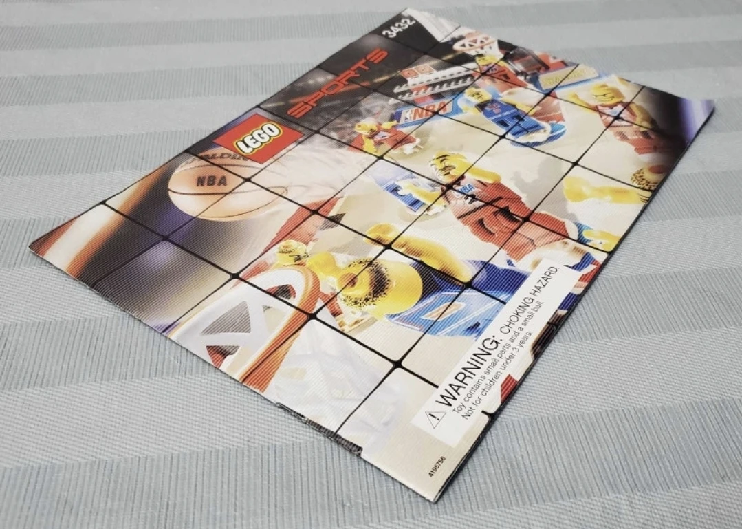 lego nba basketball set 3432 Book Only - photo 2
