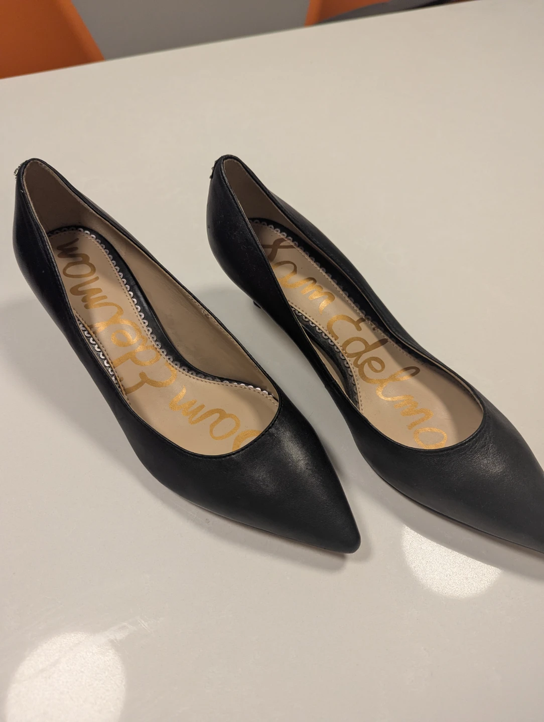 Sam Edelman Black Leather Pumps - photo 2