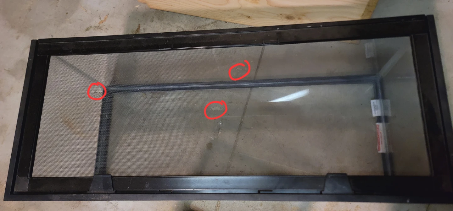 Glass Tank & Screen Lid 12"Wx12"Hx30"L and 10"Wx12"Hx20"L - photo 4
