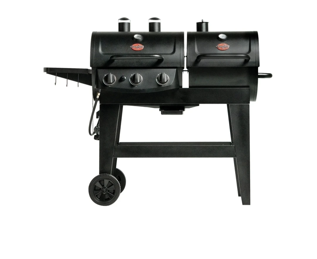 Char-Griller Dual Fuel Pro Gas & Charcoal Grill and Smoker - photo 2