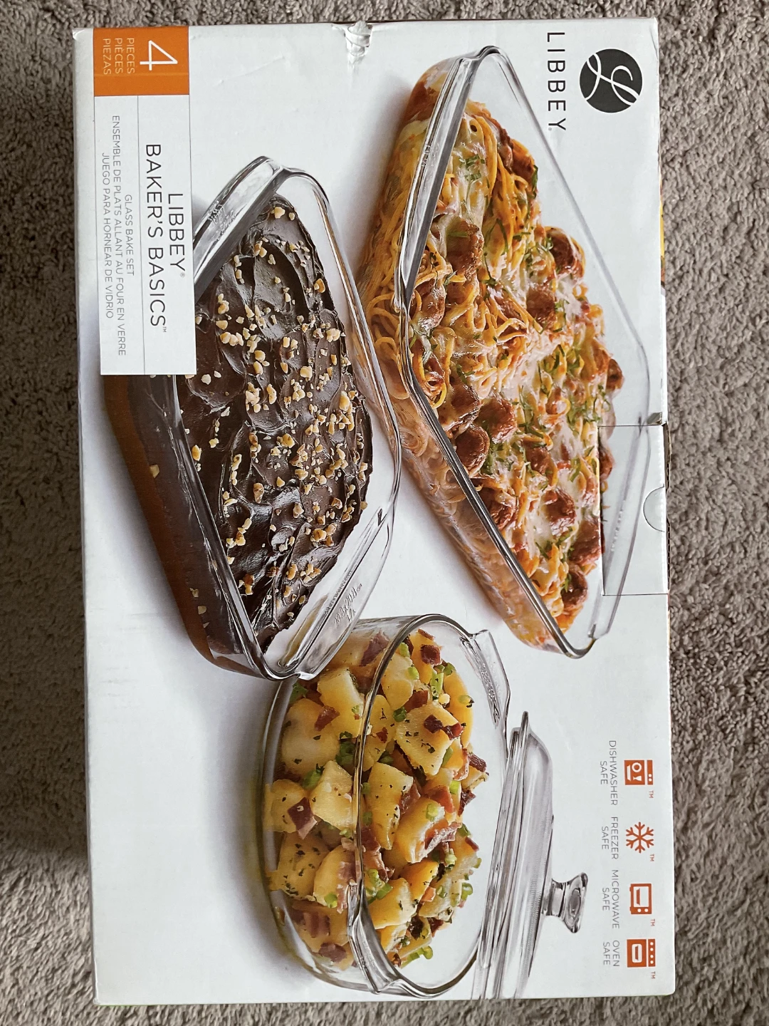 Libbey Baker's Basics Glass Bake Set - 4 Pieces