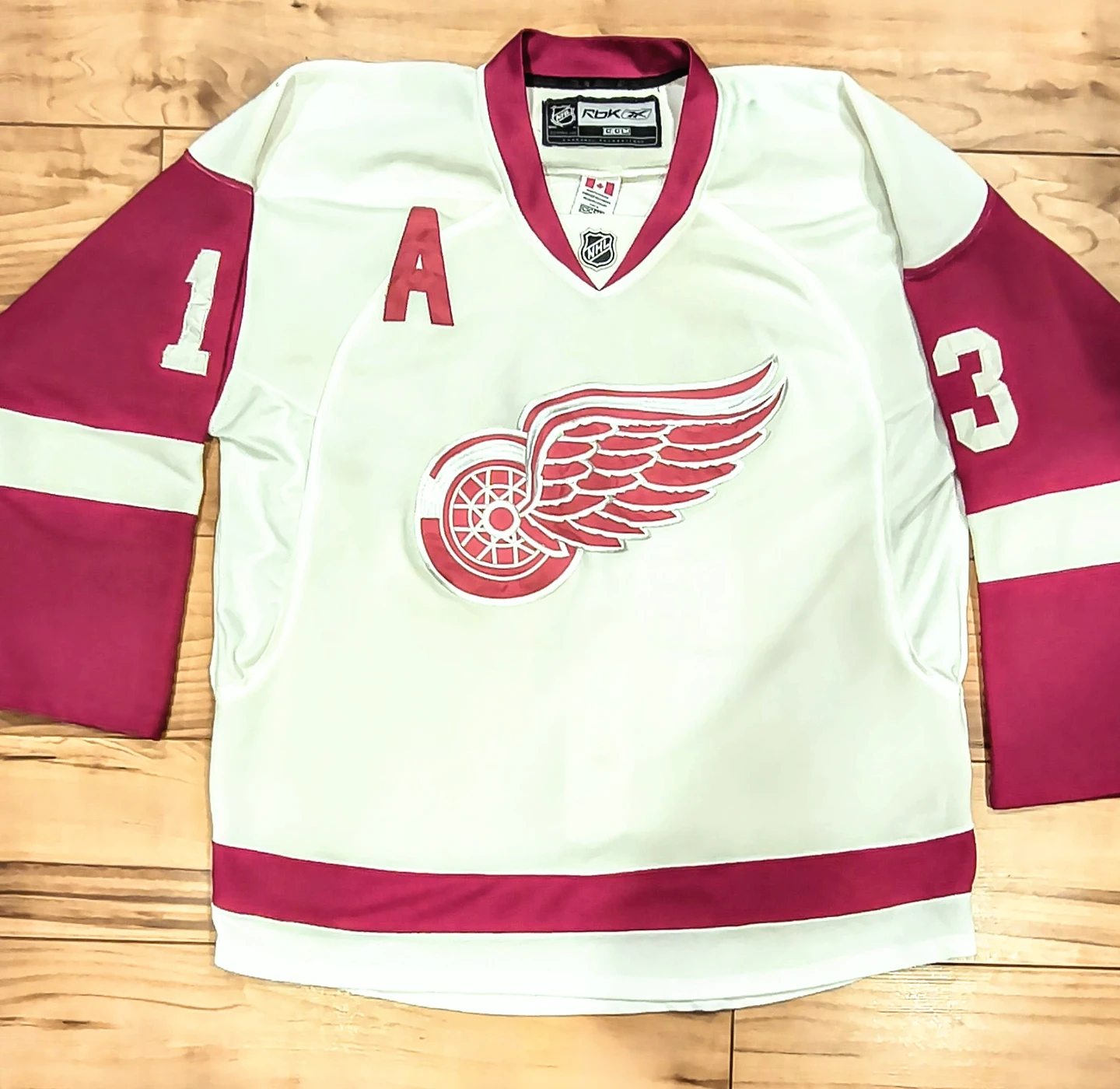 Reebok Detroit Red Wings Datsyuk Jersey Size 50 - photo 2