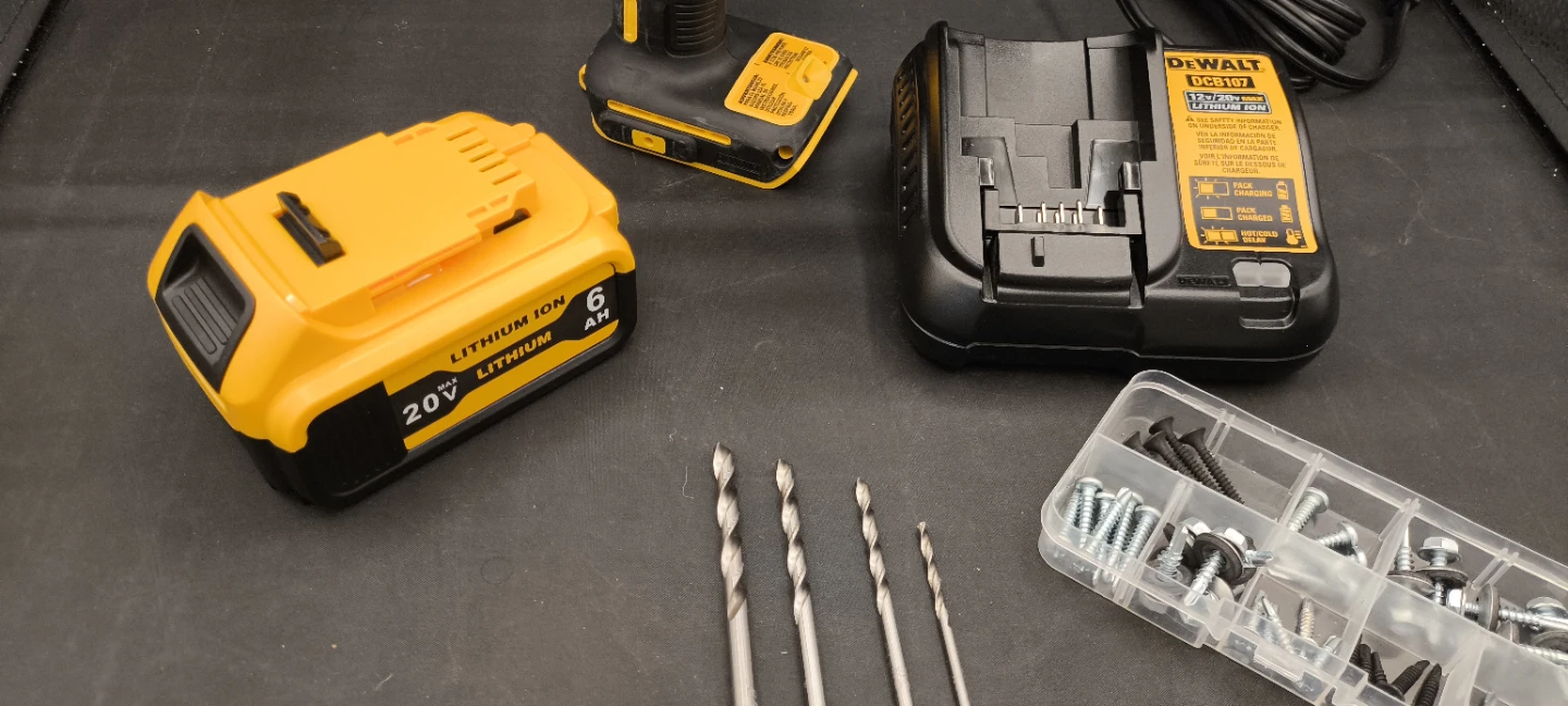 DeWALT DCD708 Drill Driver Kit | 20V 6Ah Battery Charger + Bits - photo 3