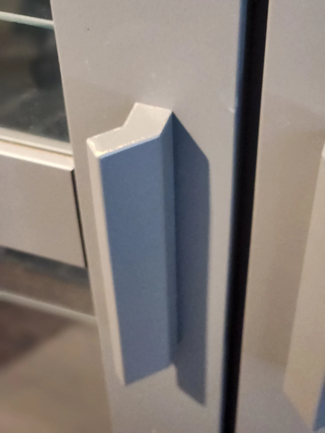 Grey Display Cabinet with Glass Doors - photo 5