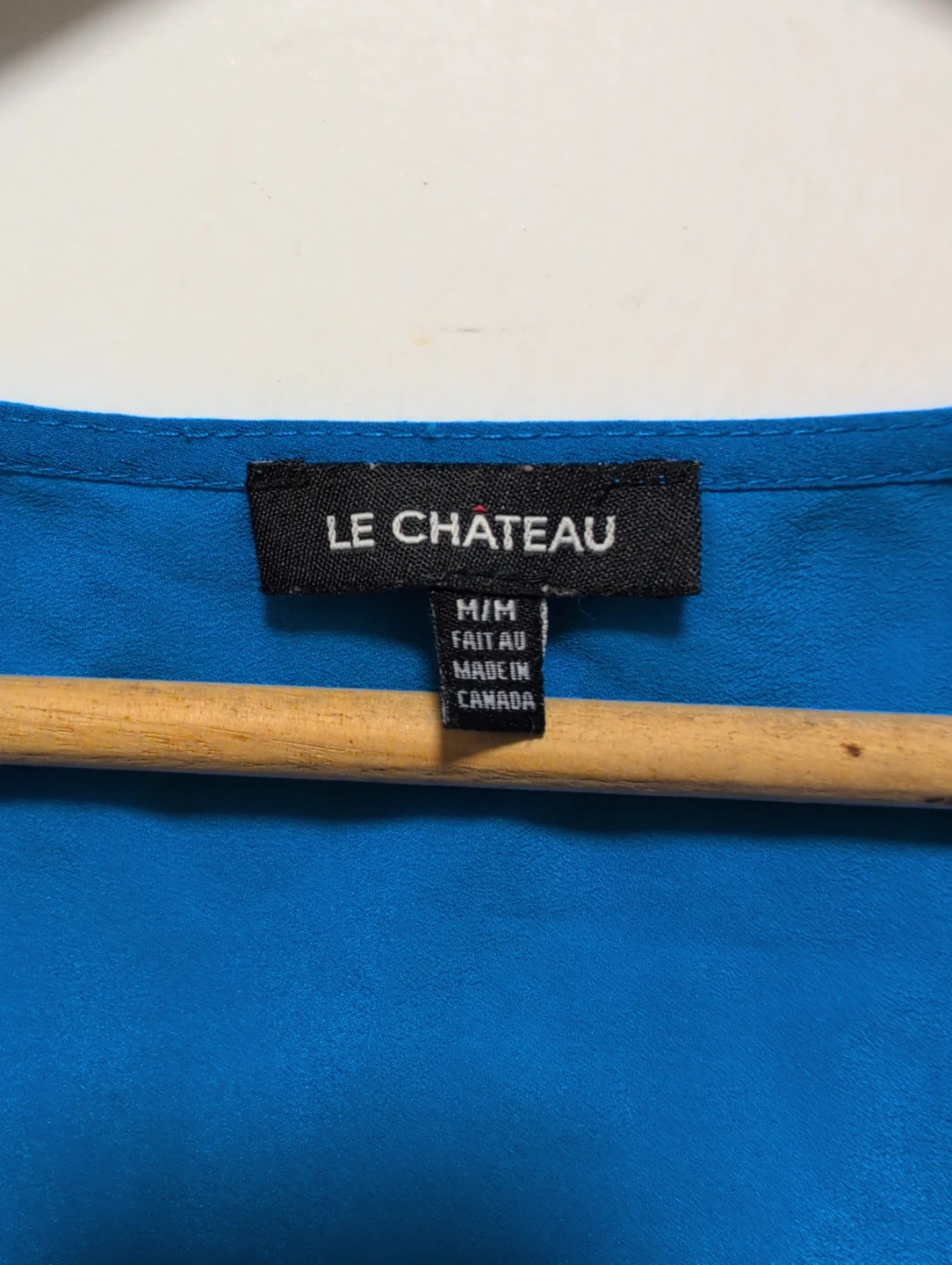 Le Château Blue Sleeveless Tank Top - Medium - photo 4