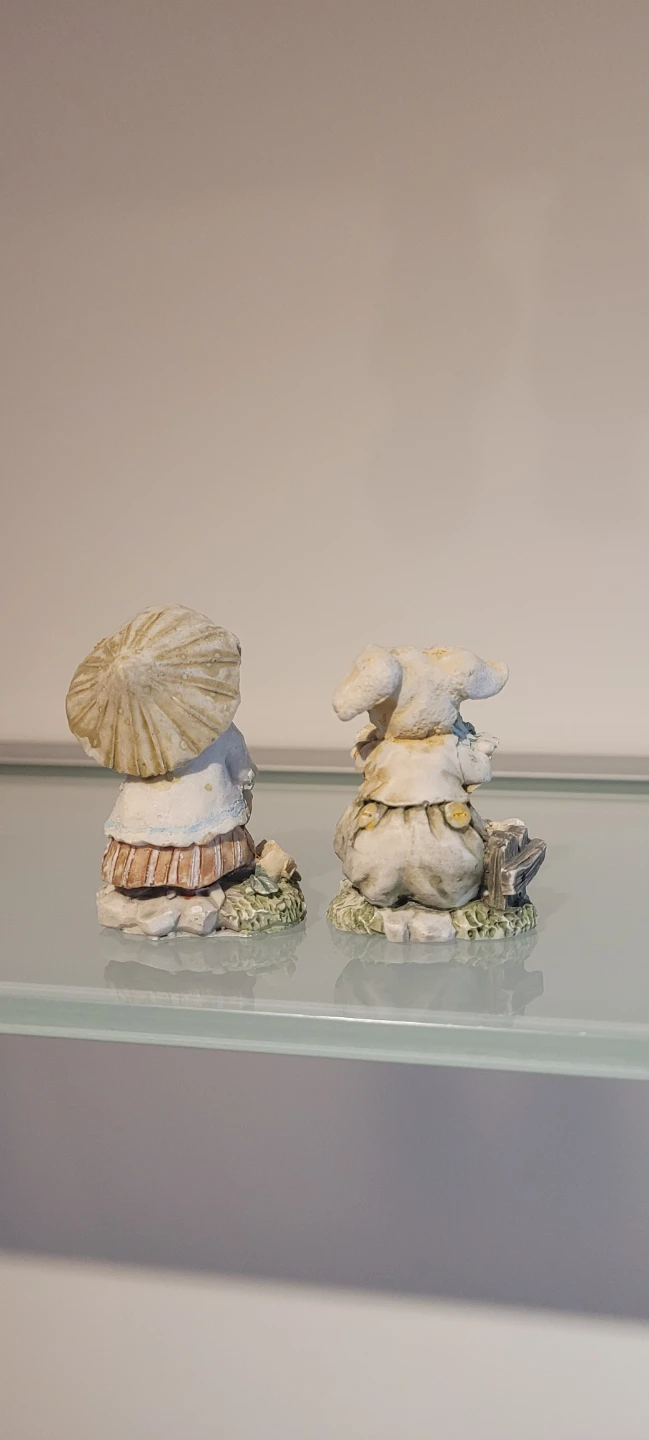 Vintage Avon Set of 2 Country Mice Figurines - photo 2