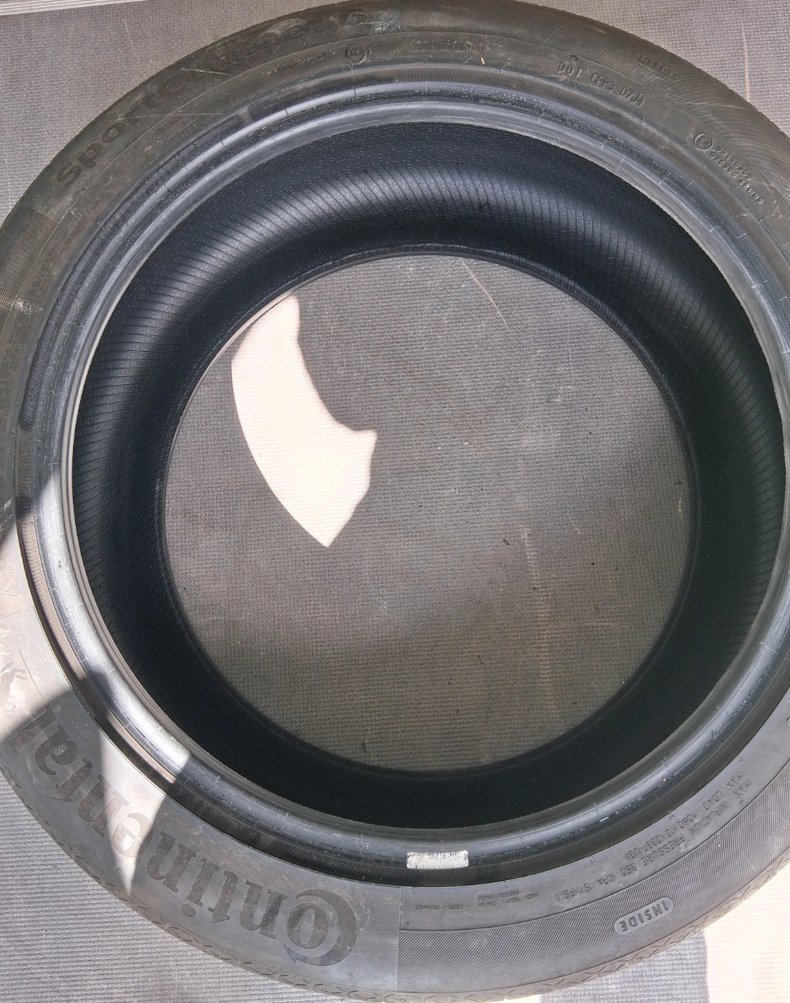 275/45 ZR 21 XL CONTINENTAL SPORT CONTACT 6, SUMMER 75% 2021 - photo 3
