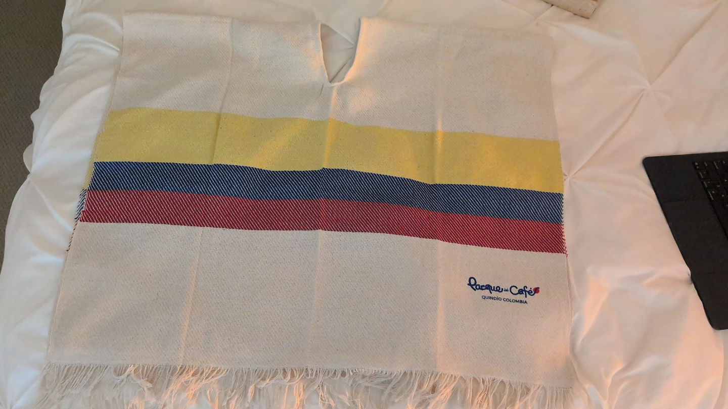 Authentic Poncho from Columbia