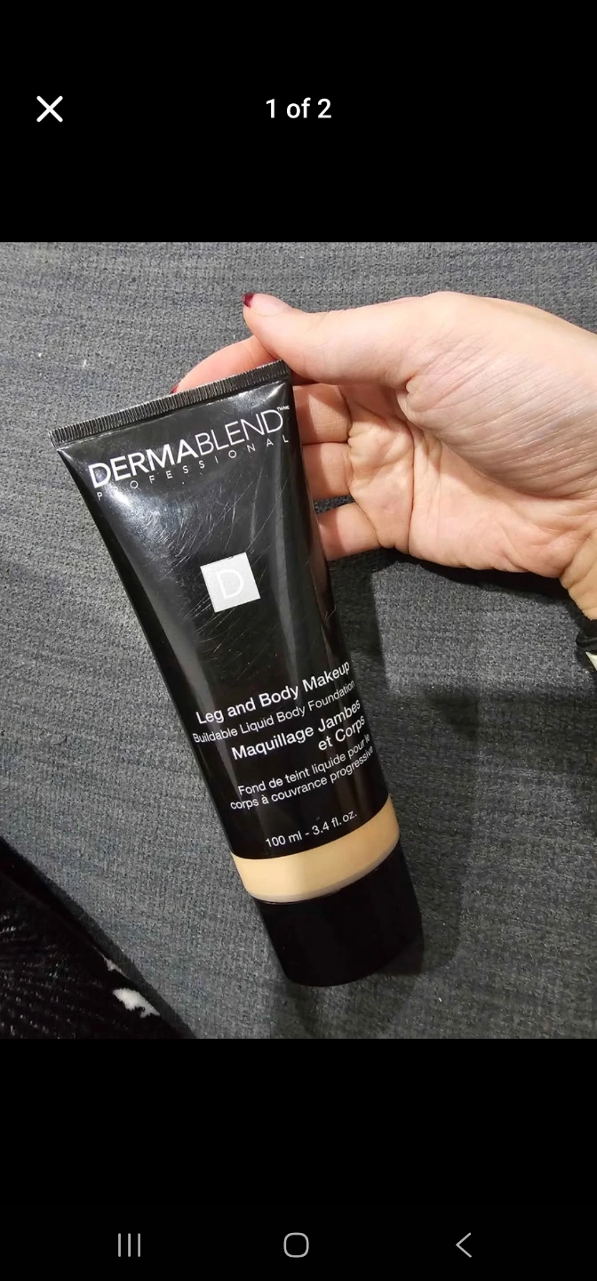 Dermablend Leg and Body Foundation - Fair Ivory