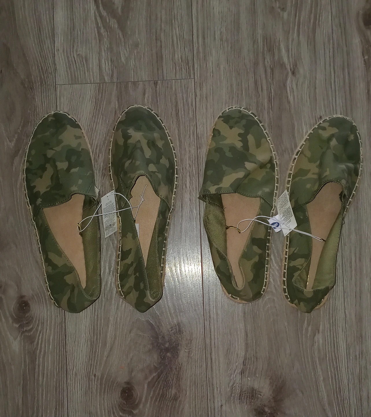 Old Navy Camo Espadrille Flats