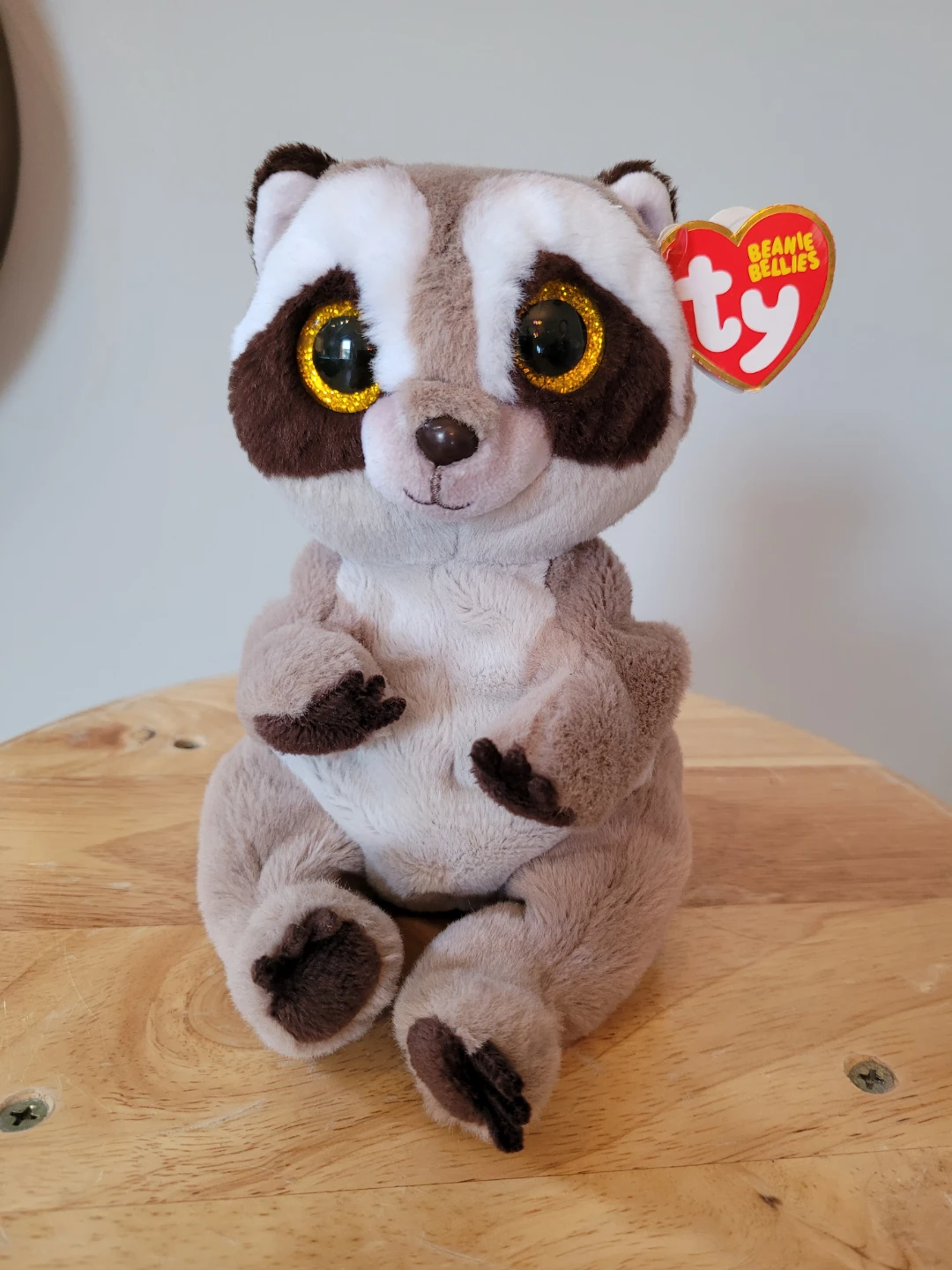 Beanie Bellies "Petey" Raccoon Plush Toy