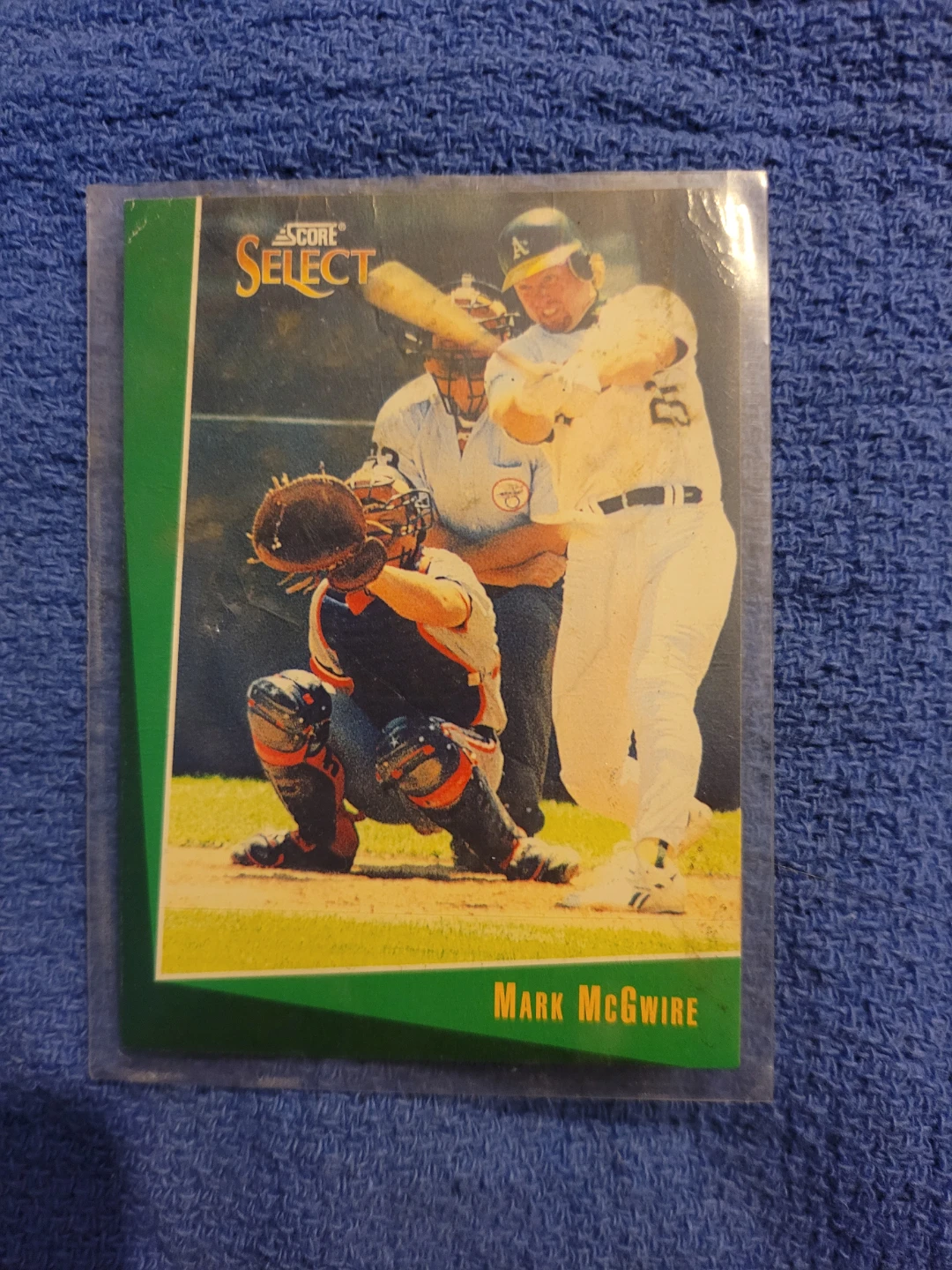 1992 Score Select Mark McGwire Baseball Card - photo 2