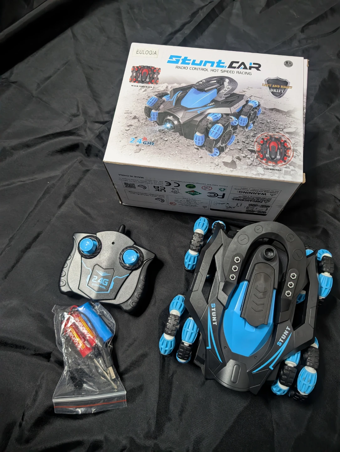 Eulogia Stunt Car Radio Control Hot Speed Racing Toy - photo 2