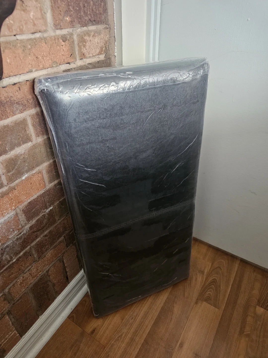 Modern Ottoman Foldable Bench with Storage, Black - photo 5