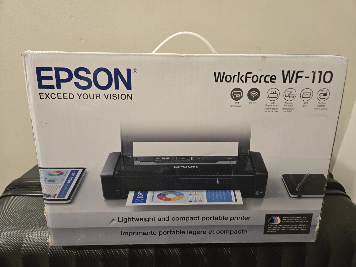 Epson WorkForce WF-110 Portable Printer - photo 2