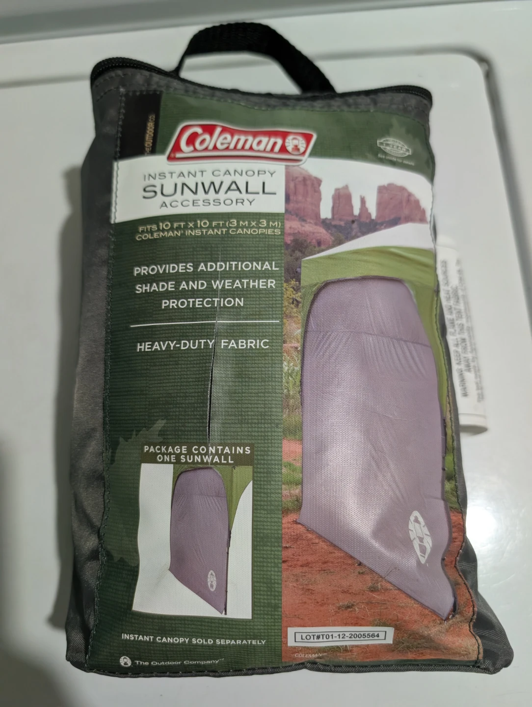 Coleman Instant Canopy Sunwall Accessory For Gazebo