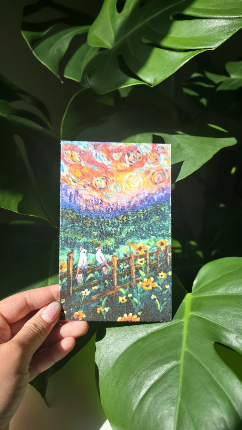 Original handmade painting Starry Scape Series Collection - photo 2
