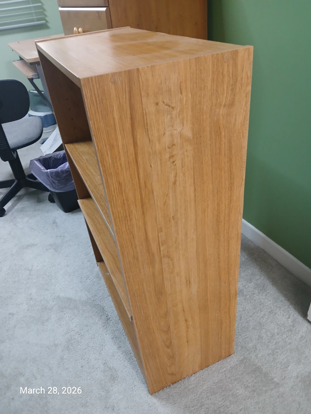 Wooden Bookcase / Shelving Unit
