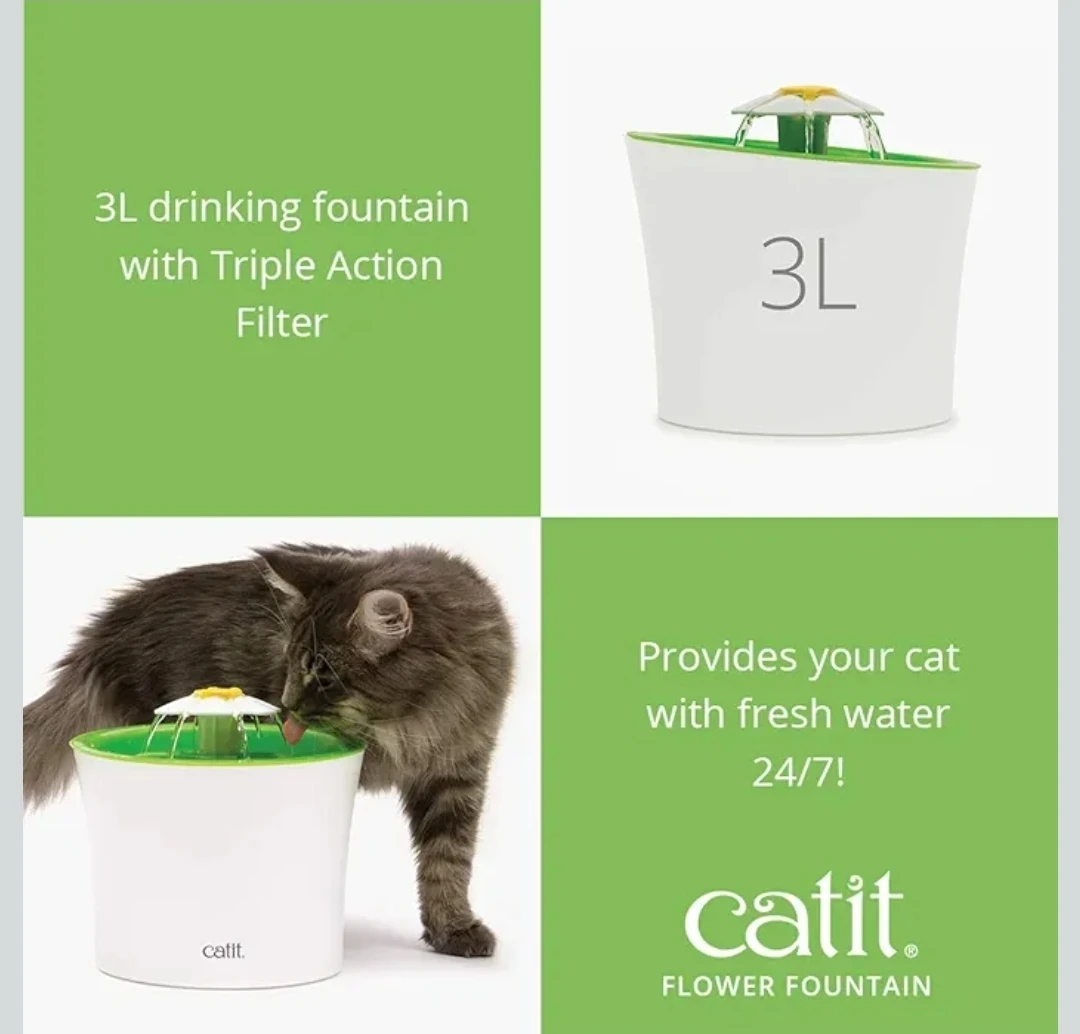 2.0 Cat Water Fountain - 3L 🌱 - photo 3
