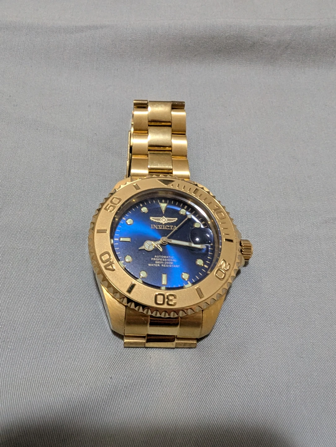 Invicta Pro Diver Gold-Tone Automatic Watch - photo 2