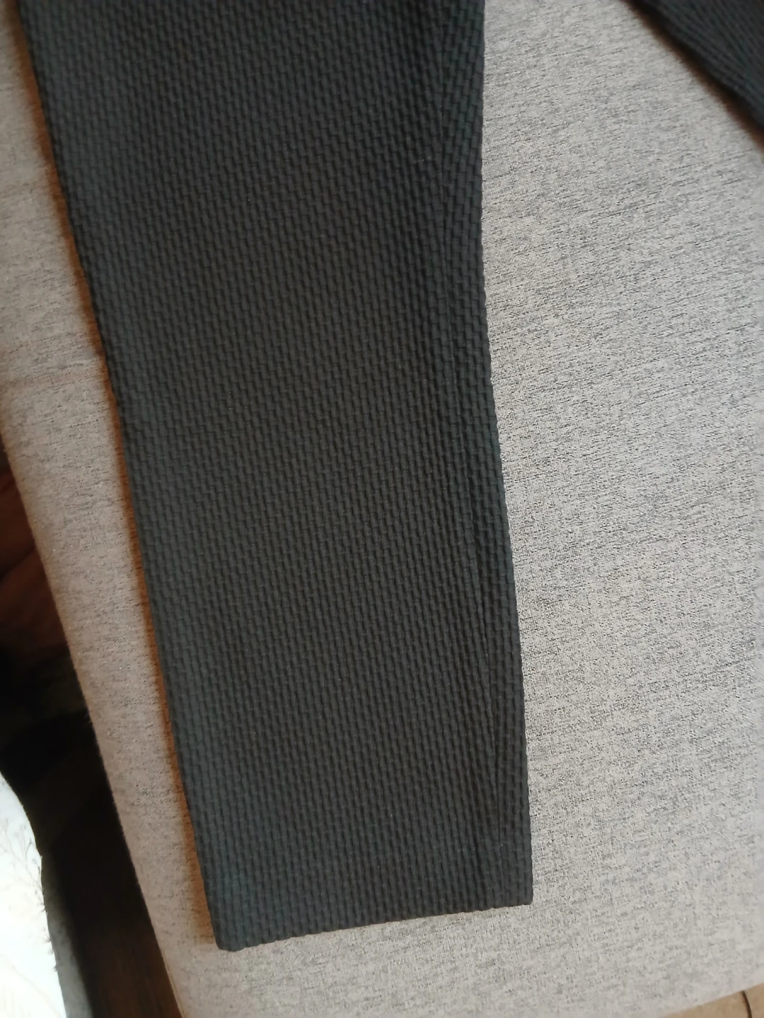 Club Monaco Black Tousers with a textured size 6 - photo 4