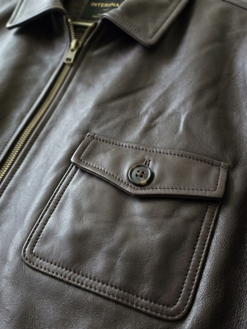 Vegan Leather Jacket XL - photo 2