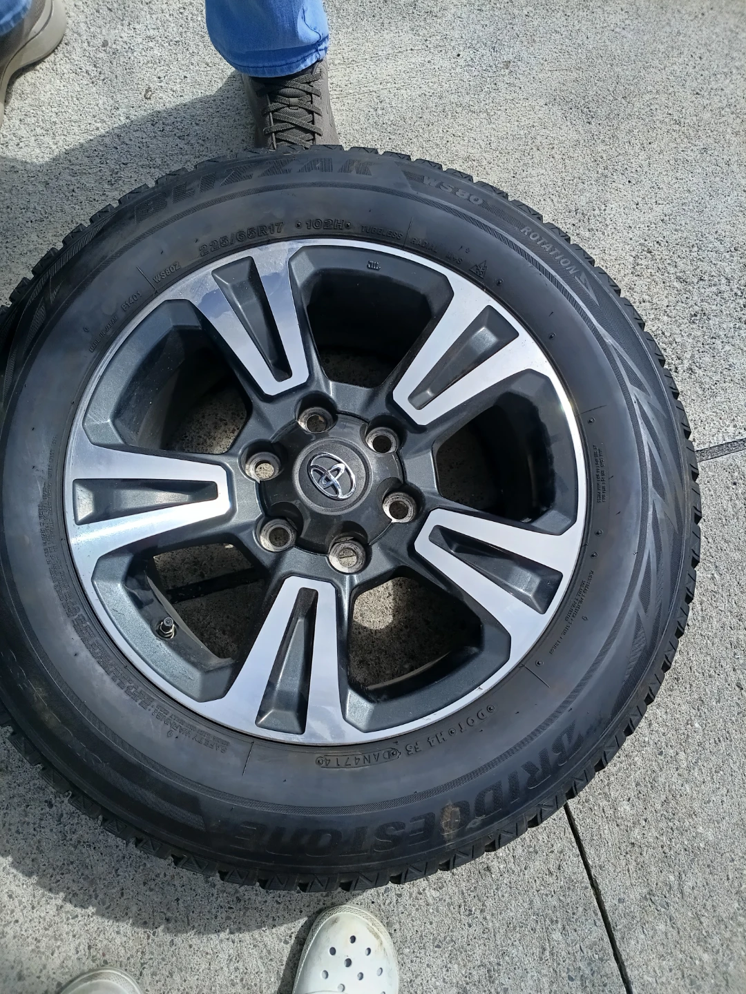 Toyota OEM Winter Tire and Rim Package - photo 2