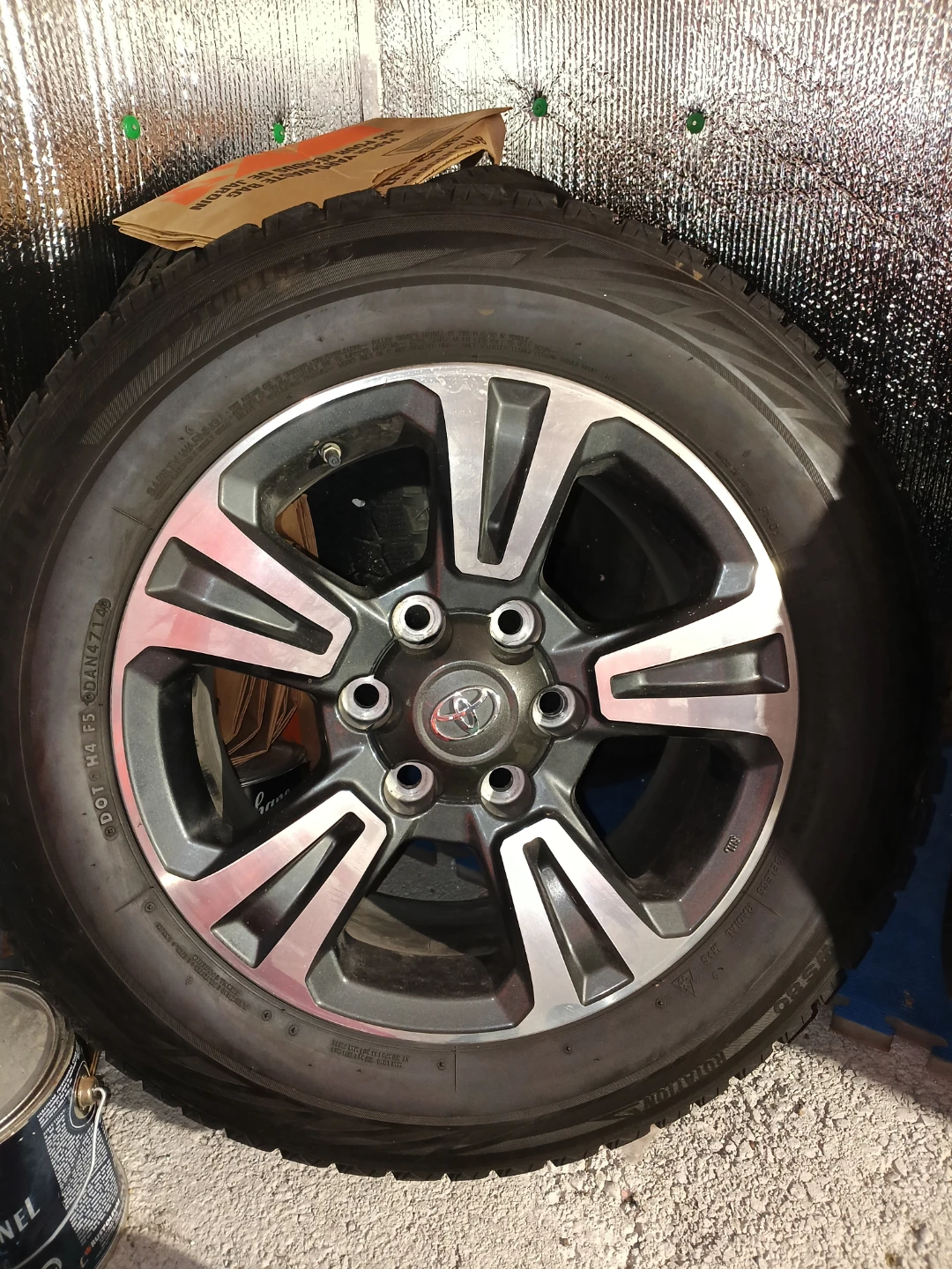Toyota OEM Winter Tire and Rim Package - photo 3
