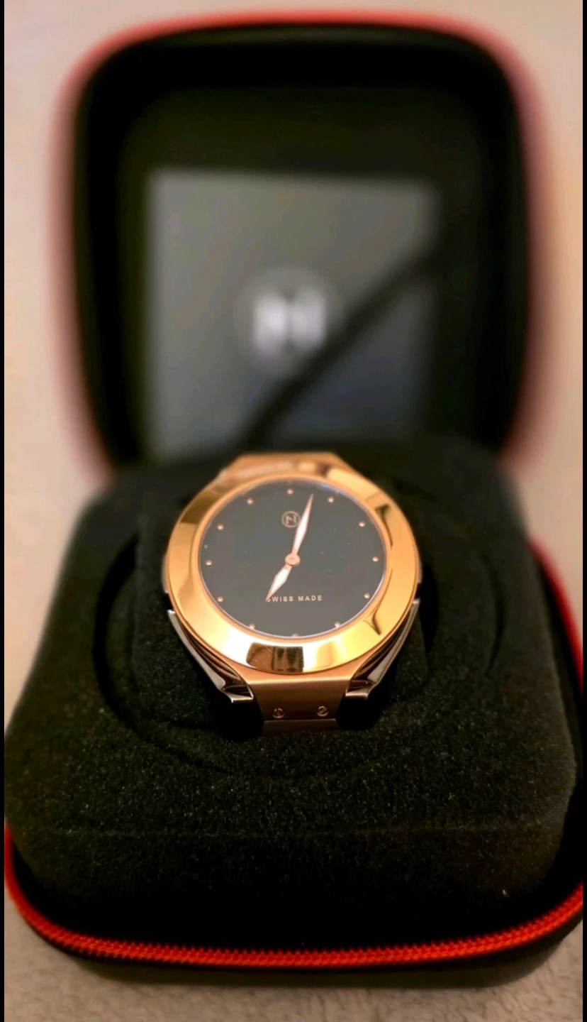 New Swiss Made Nove unique quartz watch.