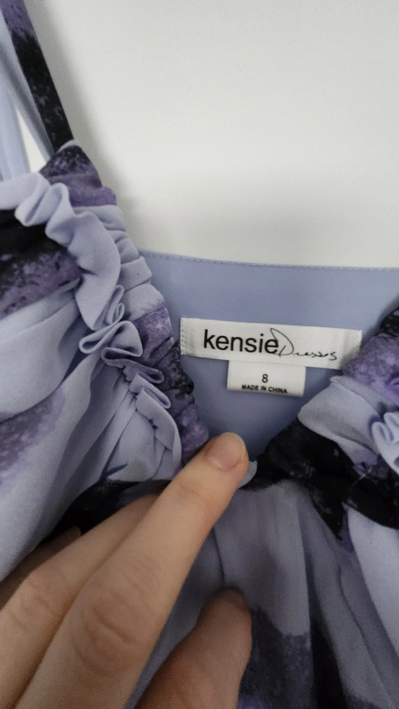 Kensie Floral Print Silk Dress Size 8 - photo 2