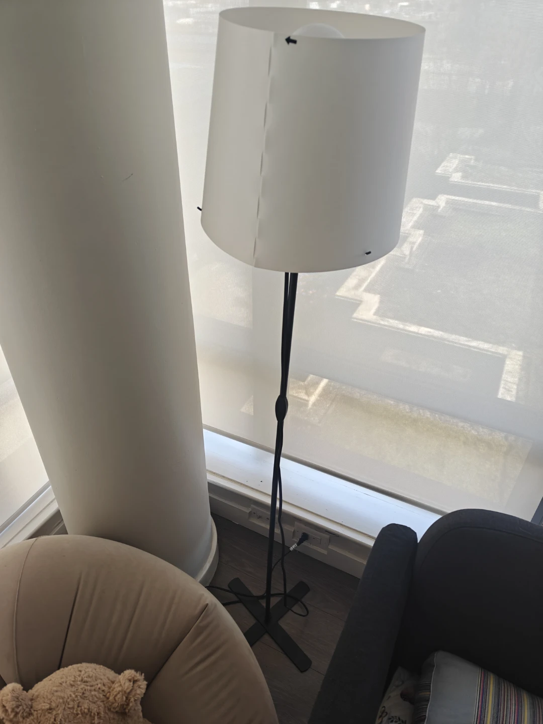 White Floor Lamp