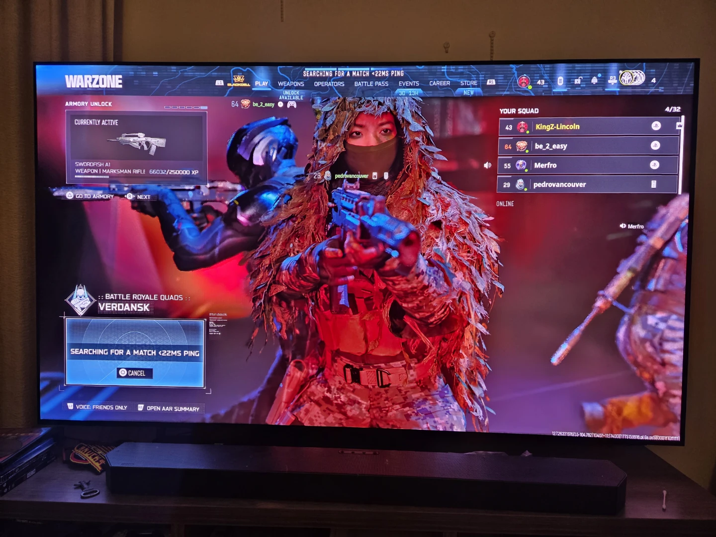 SAMSUNG 65"
