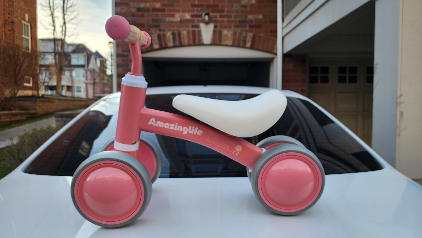 AmazingLife Mini Walking Bike - Pink
