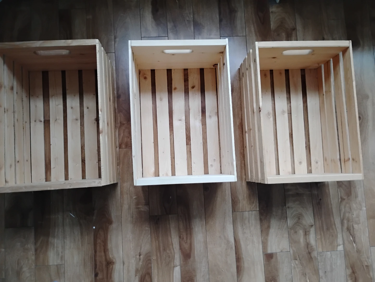 Set of 3 Wooden Crates