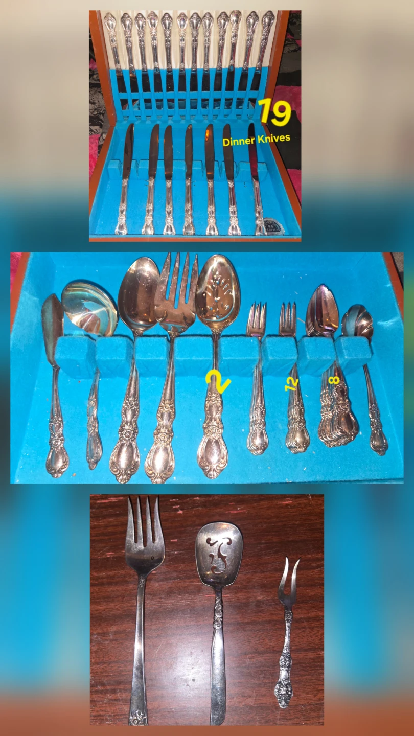 Antique International Silver Co. Silverware Set - photo 5