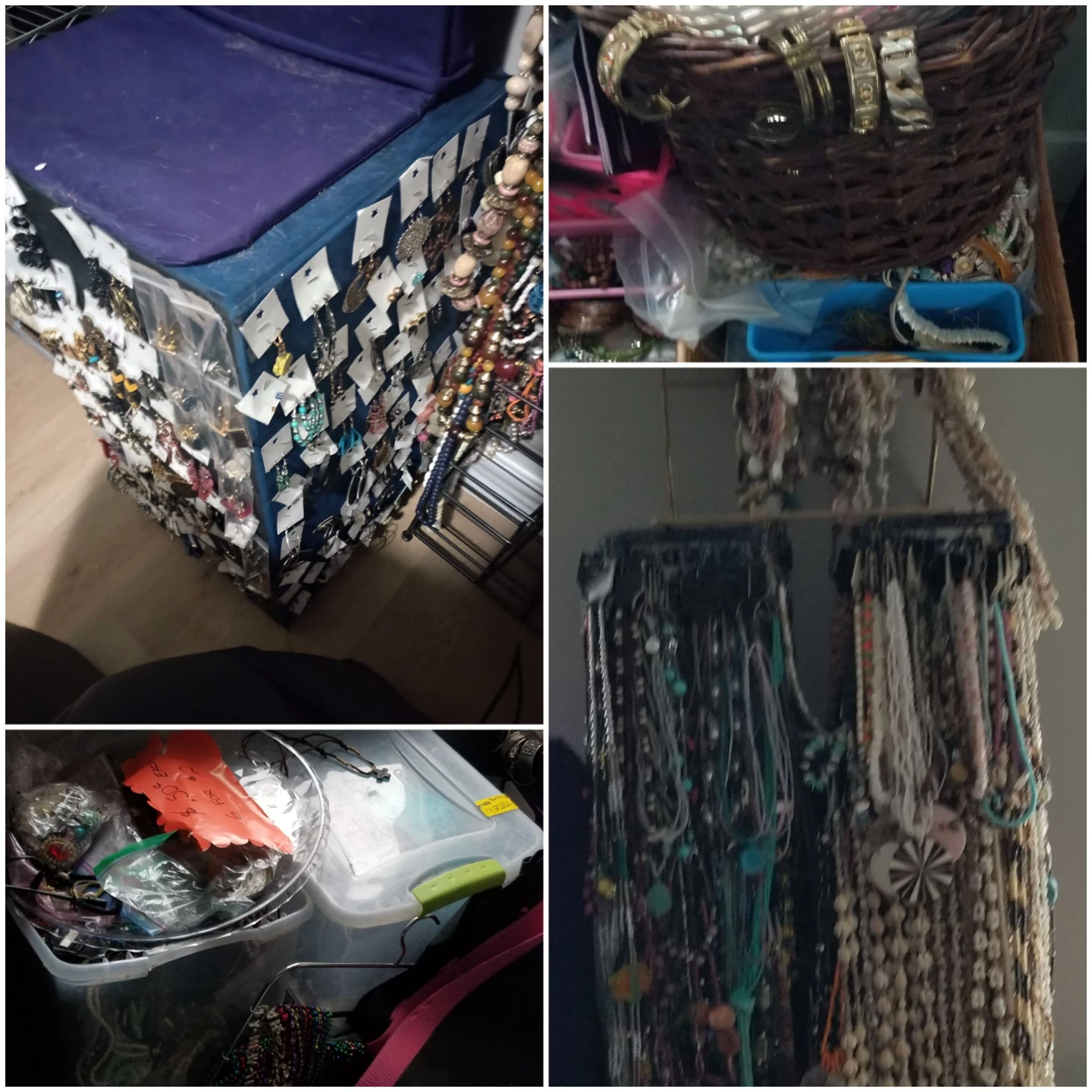 New 300lbs+ lot of costume jewellery