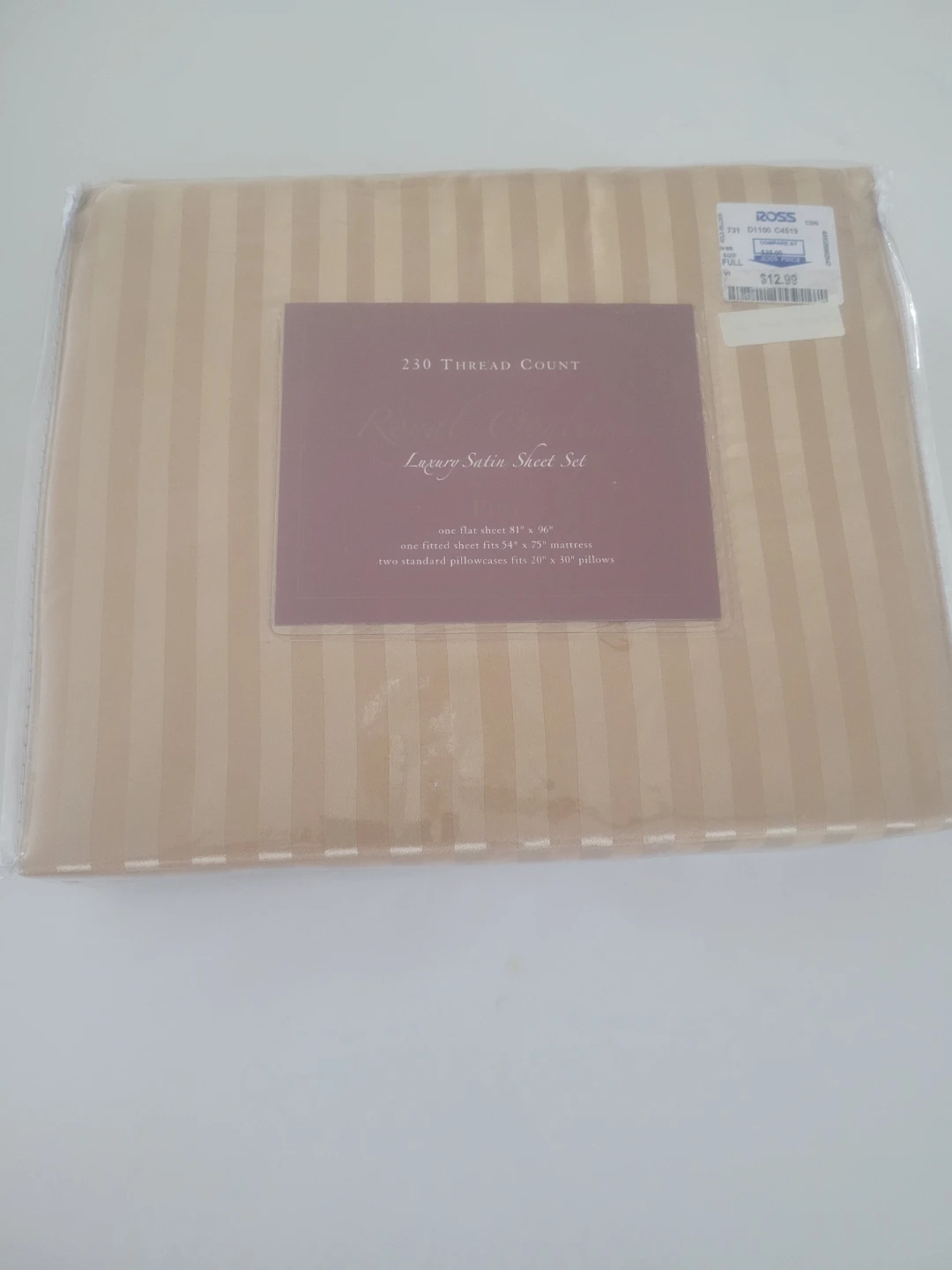 Royal Comfort Luxury Satin Sheet Set