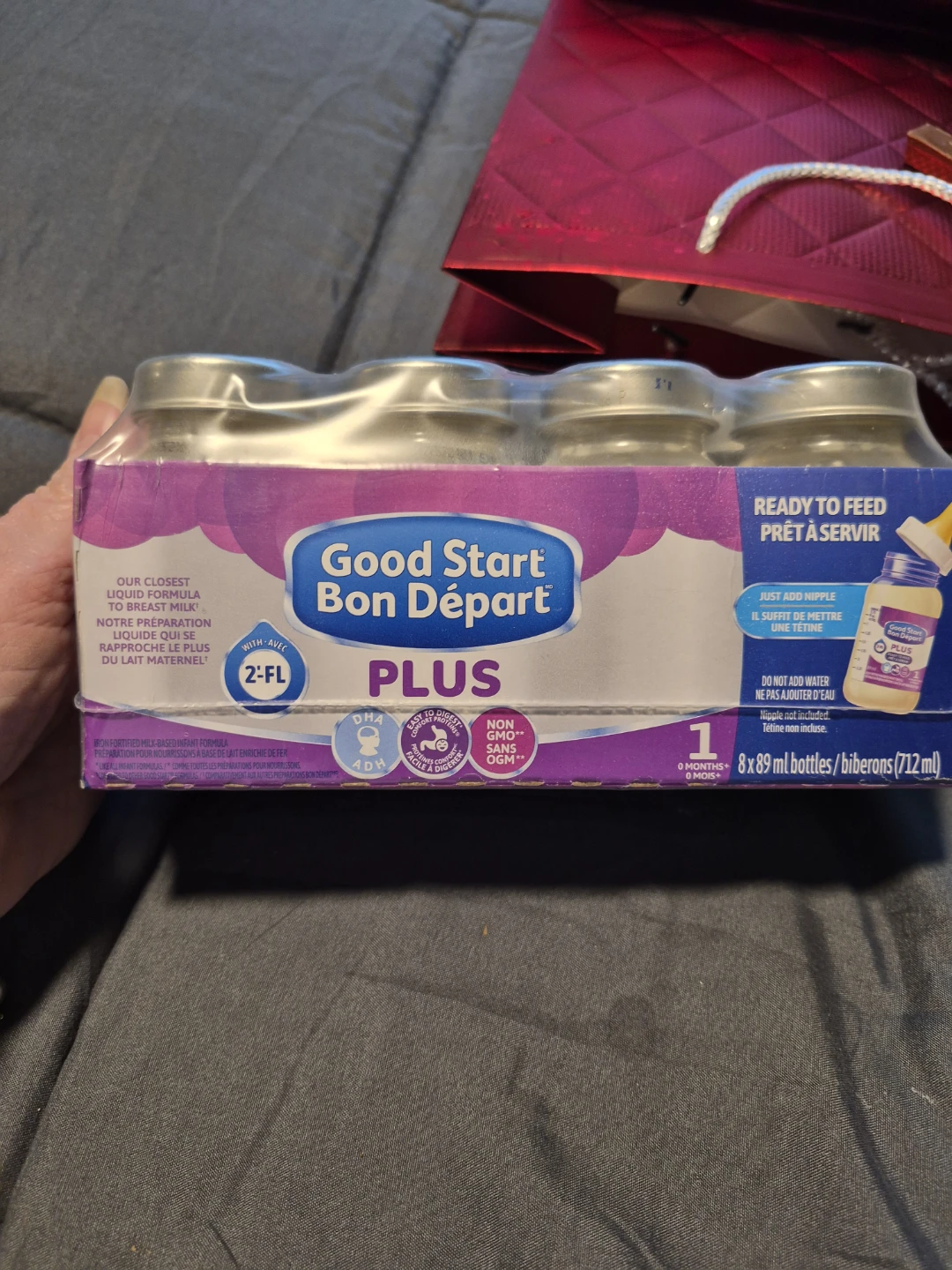 Good Start Bon Départ Plus Liquid Formula 8 x 89 ml Bottles