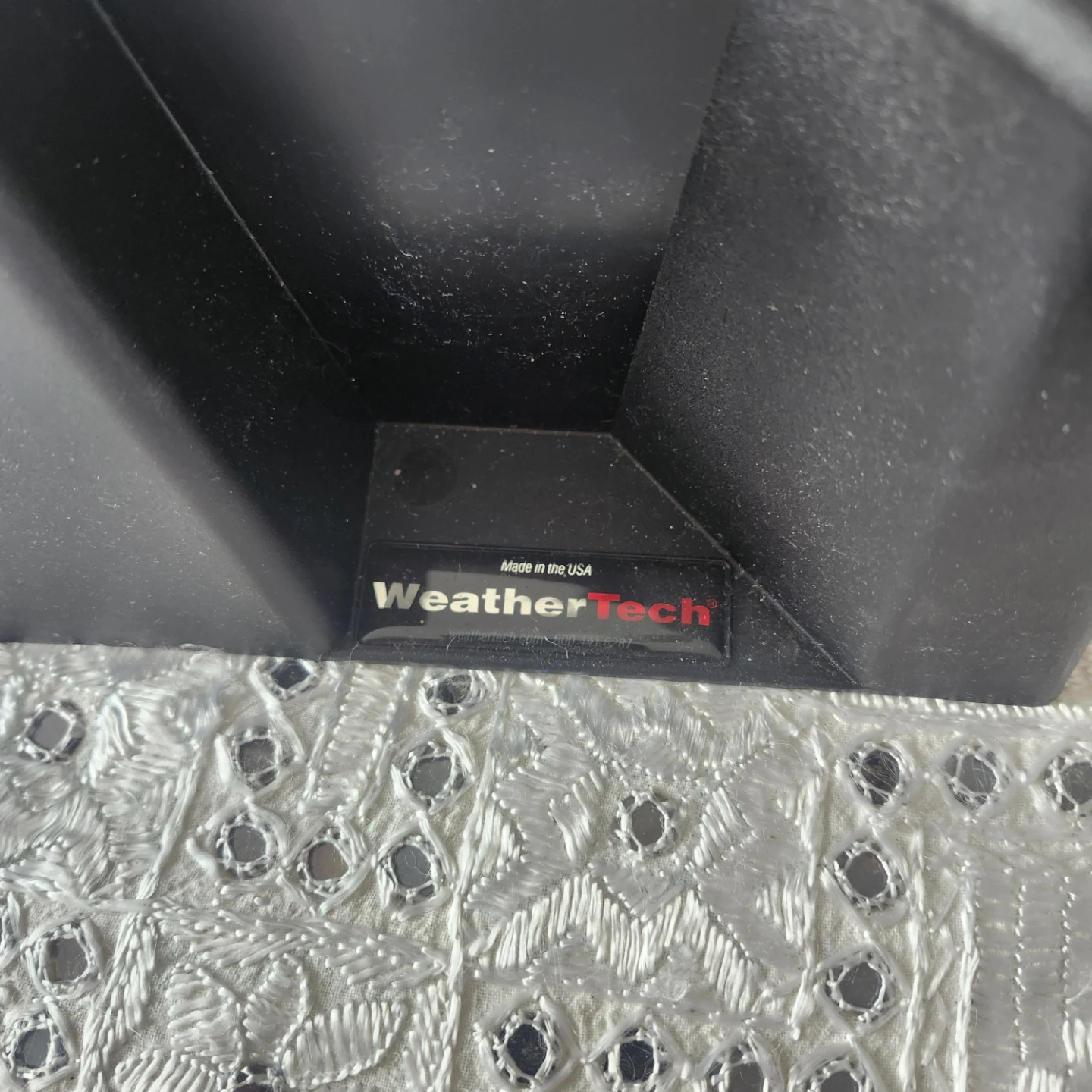 WeatherTech Black Corner blocks (Set of 4)