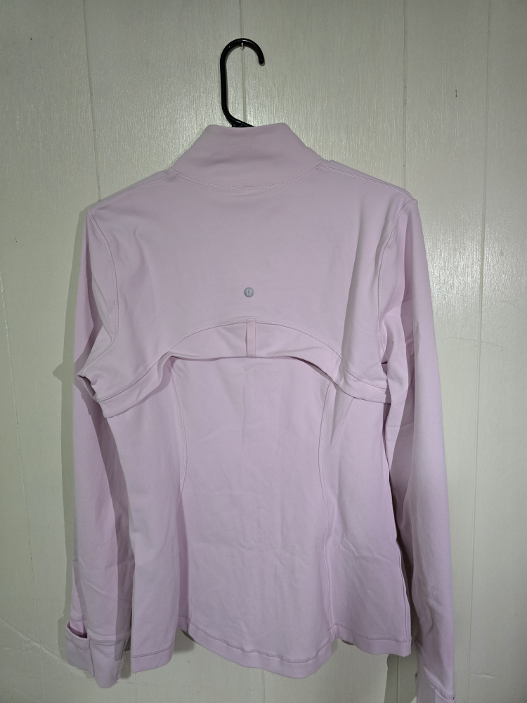 Lululemon Light Pink Track Jacket Size 12 - photo 5