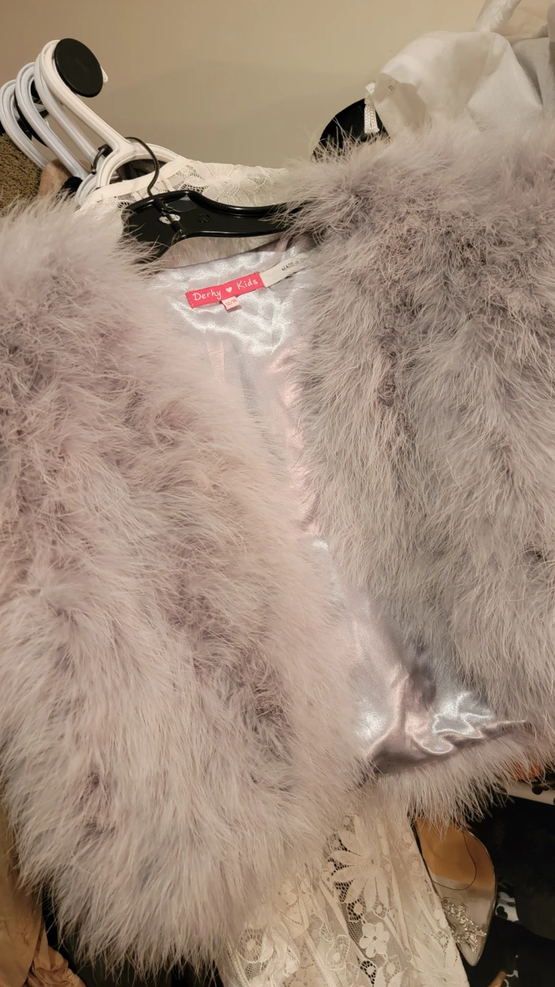 Real Feather Bolero