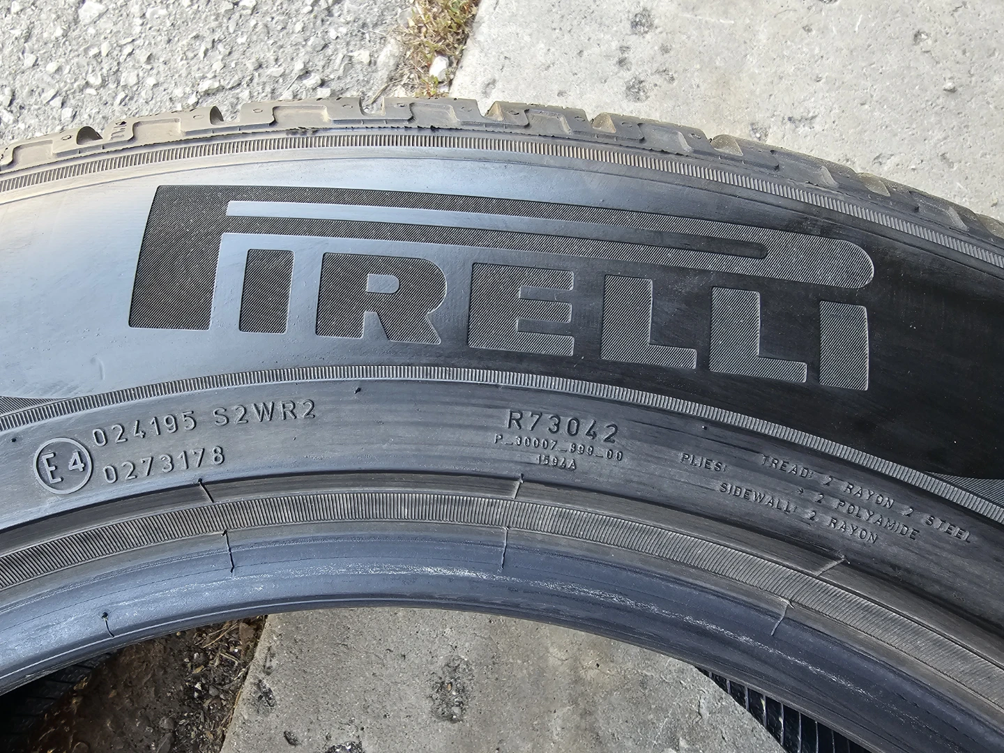 235/60 R18 PIRELLI (RUN FLAT) WINTER TIRES - photo 2