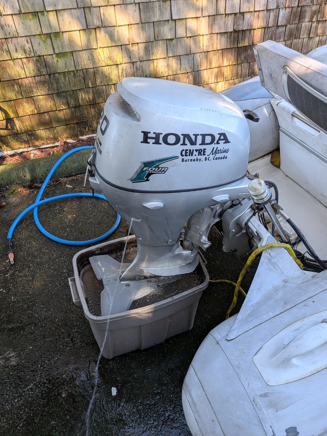 Honda 20 HP Outboard Motor