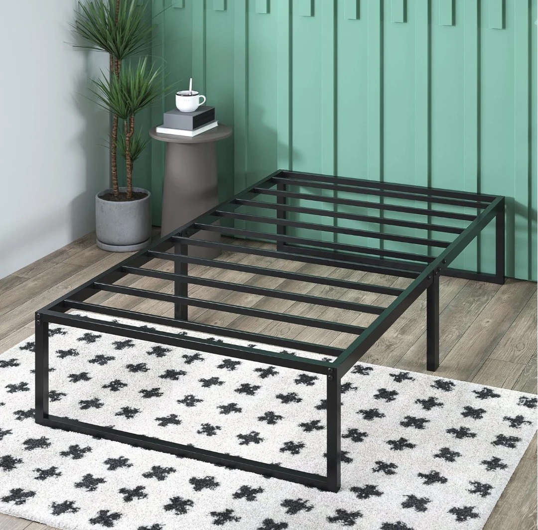 ZINUS 14" Twin Metal Bed Frame / Easy Assembly, Twin - photo 3