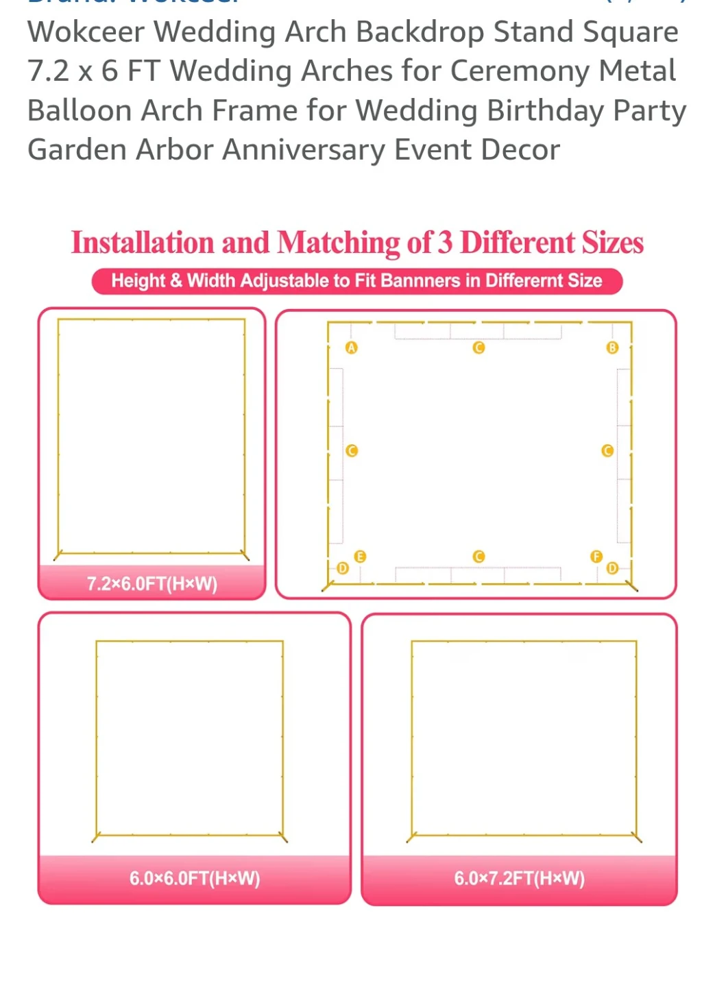 Large party/backdrop stand*new* - photo 2