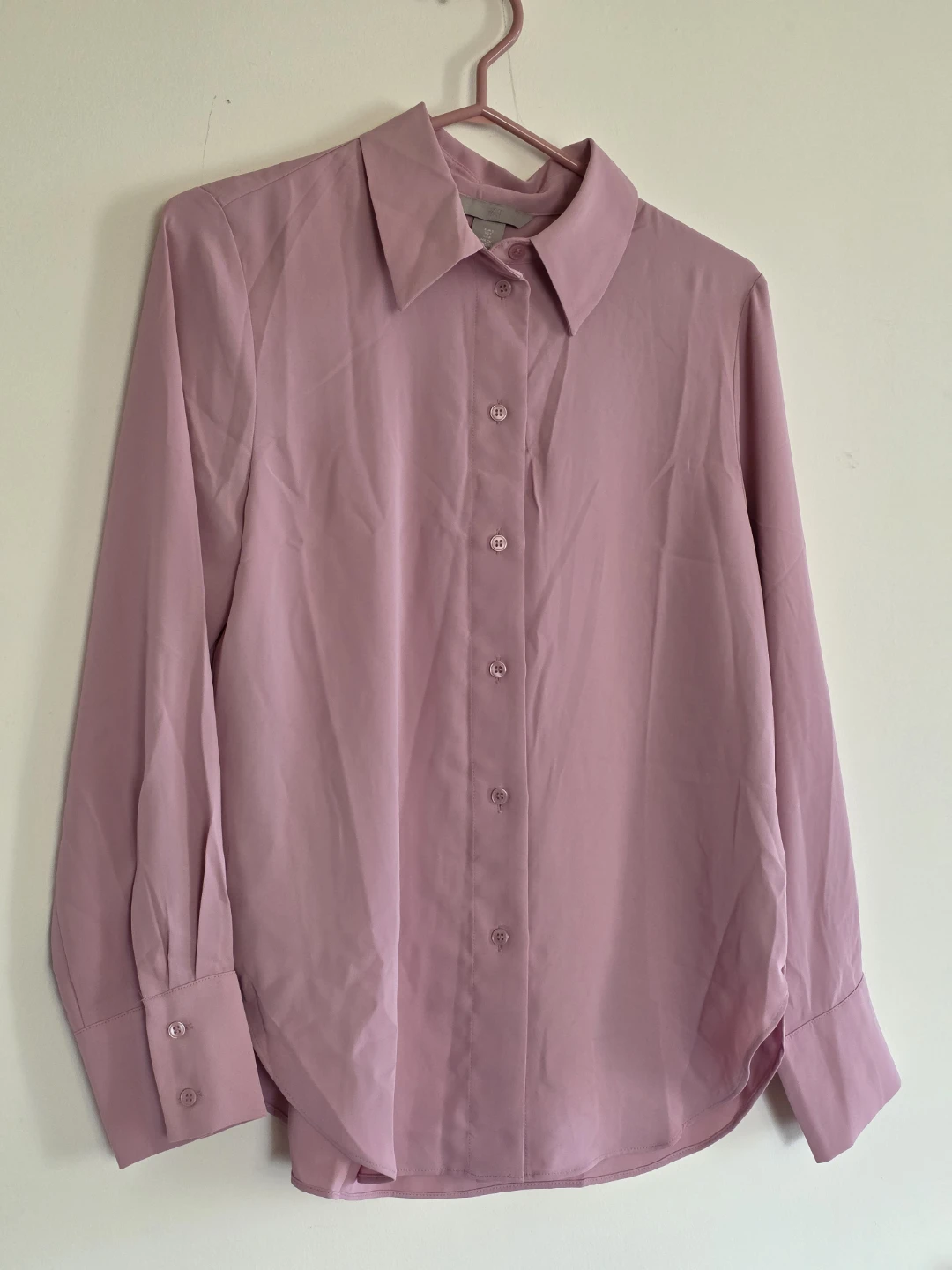 New tagged H&M Button-Up Shirt - Pink - photo 2