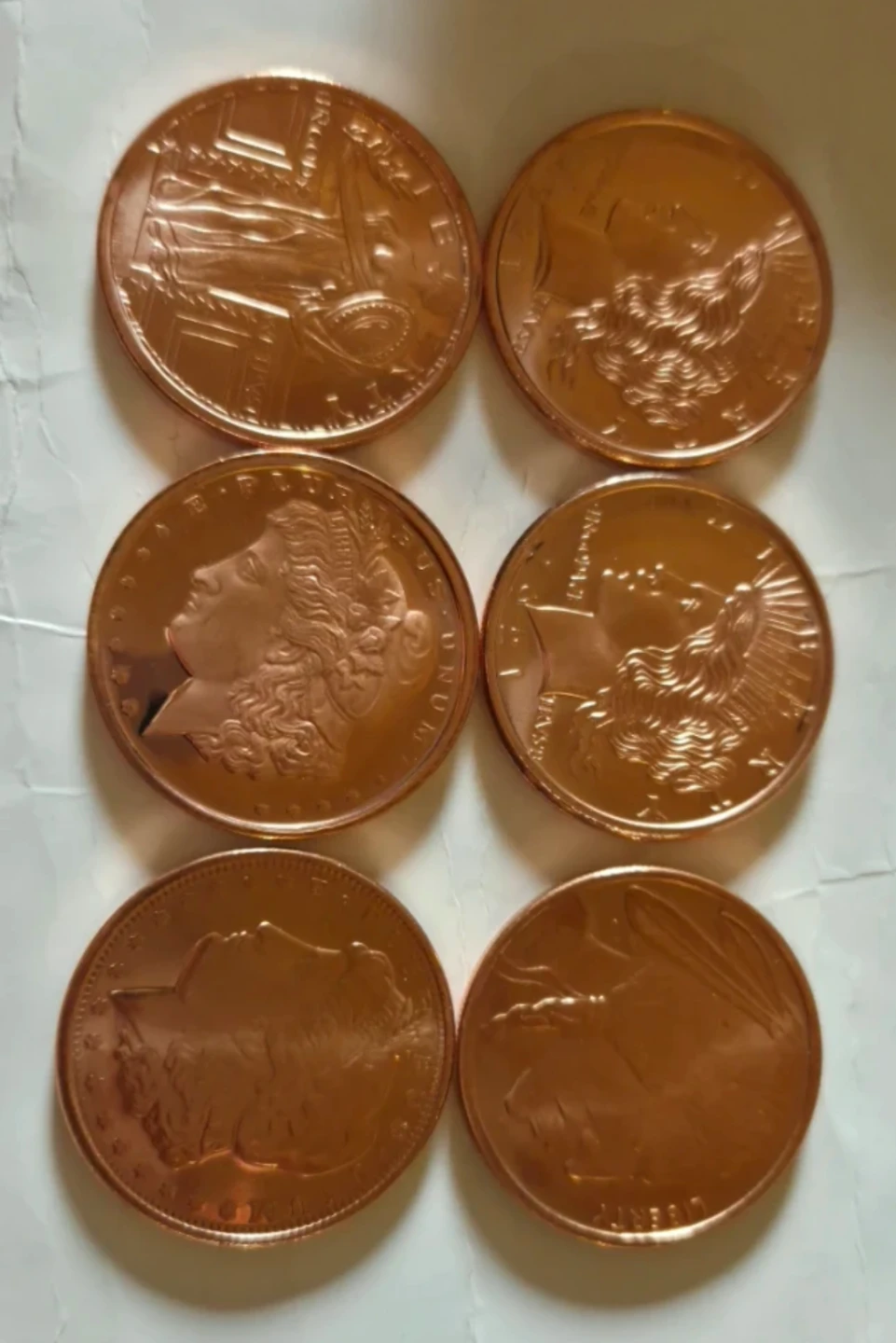 Copper Coins Collection - 10 Pieces - photo 3