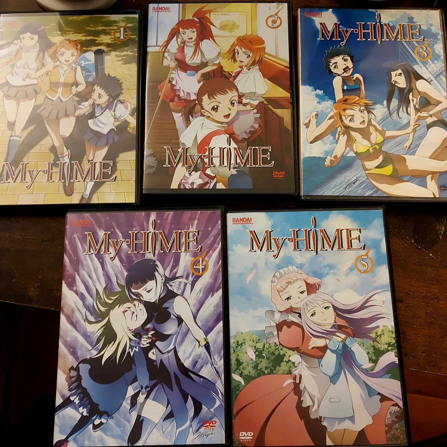 My-HiME DVD Series Collection