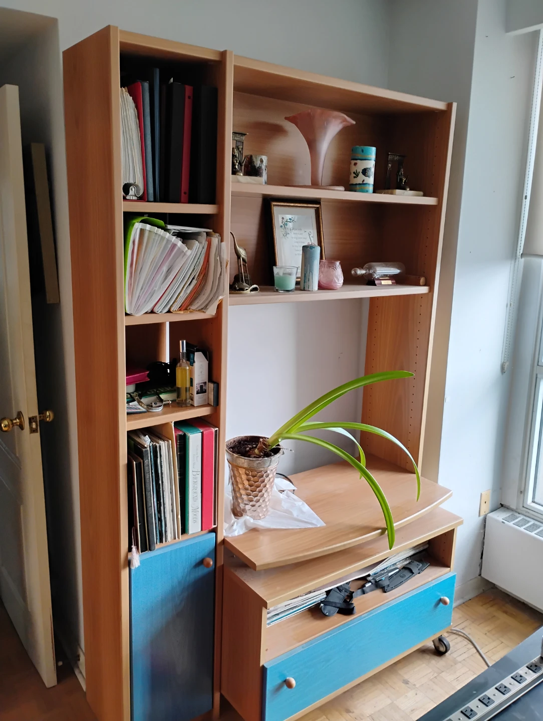 Wooden Bookshelves